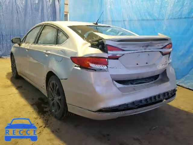 2018 FORD FUSION SE 3FA6P0LU7JR170237 image 2