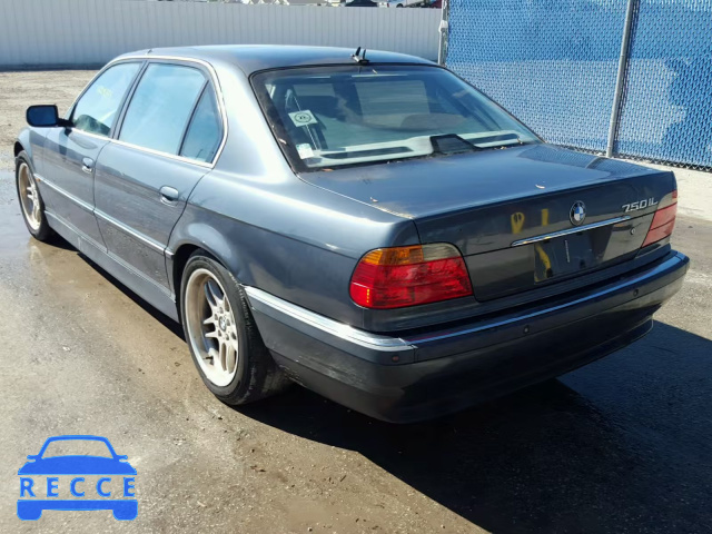 2000 BMW 750 IL WBAGJ0343YDD73810 зображення 2