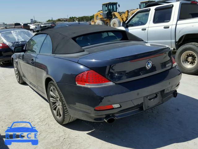 2007 BMW 650 I WBAEK13557CN72443 зображення 2