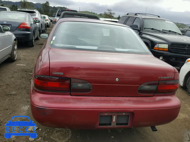 1996 GEO PRIZM BASE 1Y1SK5262TZ062190 зображення 8