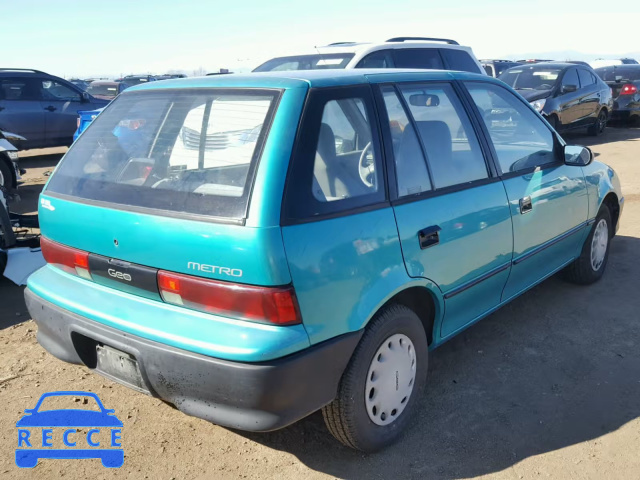 1993 GEO METRO 2C1MR6467P6710973 зображення 3