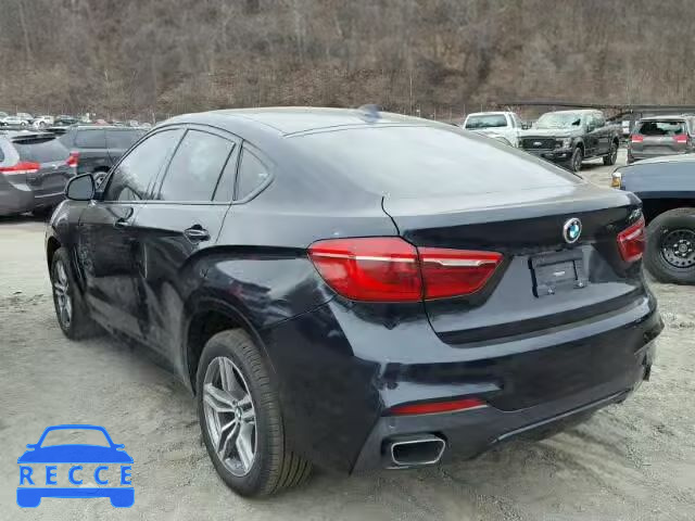 2016 BMW X6 XDRIVE3 5UXKU2C53G0N80062 image 2