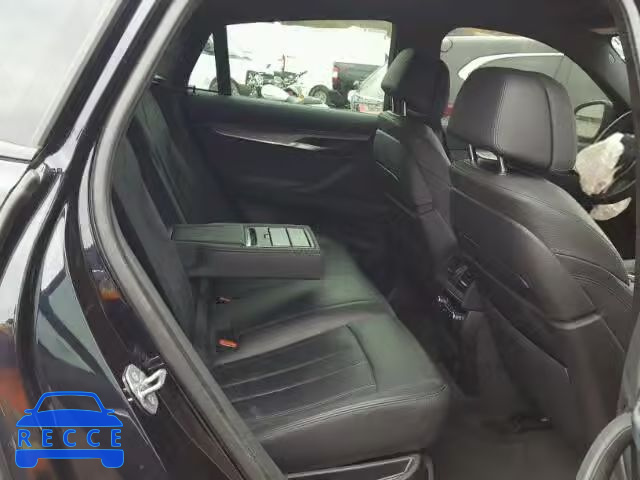 2016 BMW X6 XDRIVE3 5UXKU2C53G0N80062 image 5