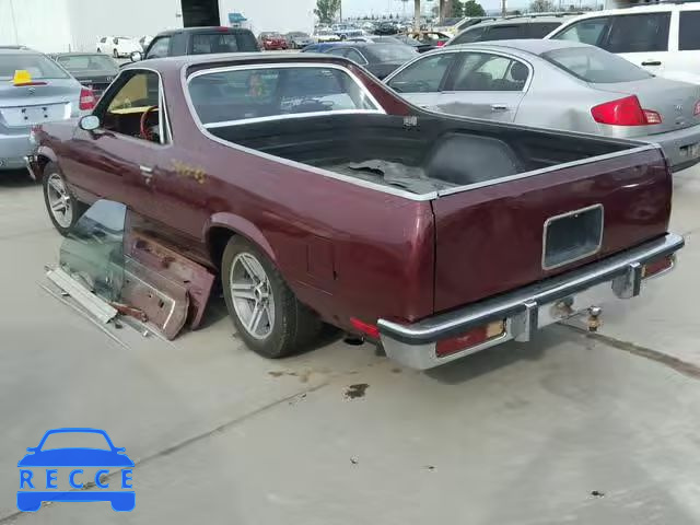 1983 CHEVROLET EL CAMINO 1GCCW80H7DR103787 зображення 2