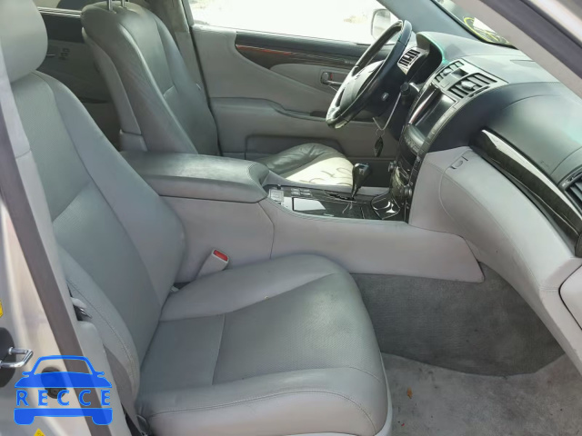 2008 LEXUS LS 600HL JTHDU46F485001688 image 4