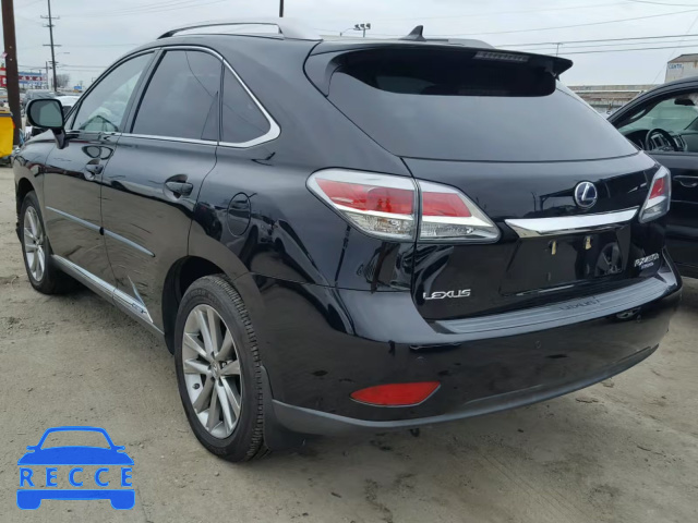 2013 LEXUS RX 450 JTJBC1BA7D2062451 image 2