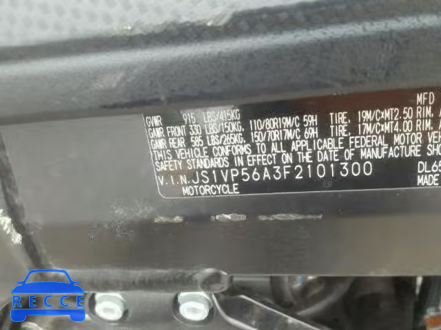 2015 SUZUKI DL650 A JS1VP56A3F2101300 image 9