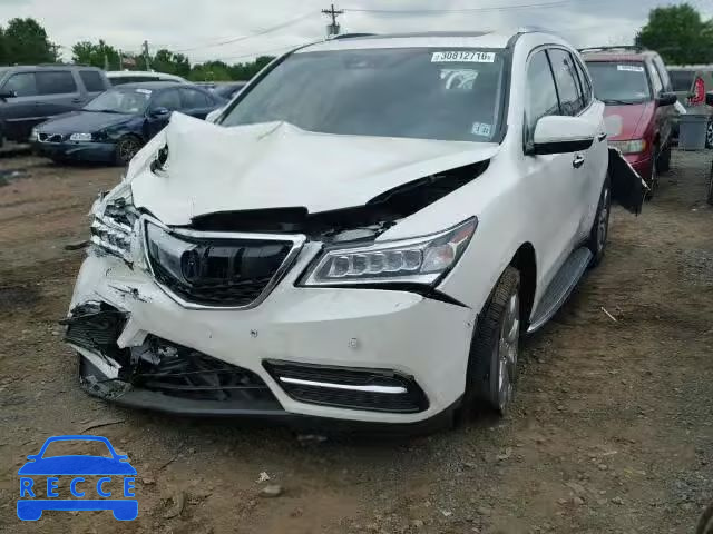 2016 ACURA MDX ADVANC 5FRYD4H9XGB035219 зображення 1