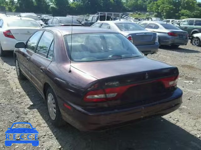 1996 MITSUBISHI GALANT S 4A3AJ46G6TE263286 image 2