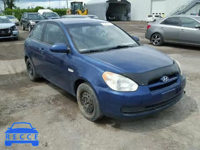 2007 HYUNDAI ACCENT BAS KMHCN35C87U025360 image 0