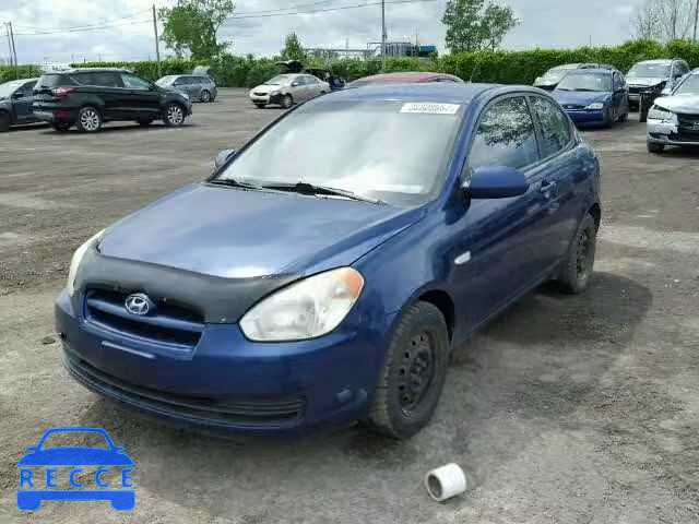 2007 HYUNDAI ACCENT BAS KMHCN35C87U025360 image 1