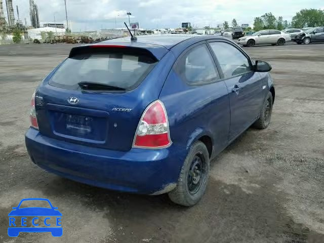 2007 HYUNDAI ACCENT BAS KMHCN35C87U025360 image 3