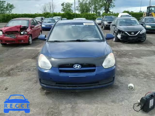 2007 HYUNDAI ACCENT BAS KMHCN35C87U025360 image 8