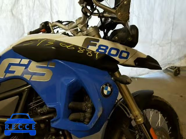 2012 BMW F800 GS WB1022908CZU04556 зображення 8