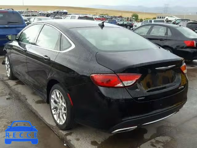 2016 CHRYSLER 200 C 1C3CCCEG3GN118377 зображення 2