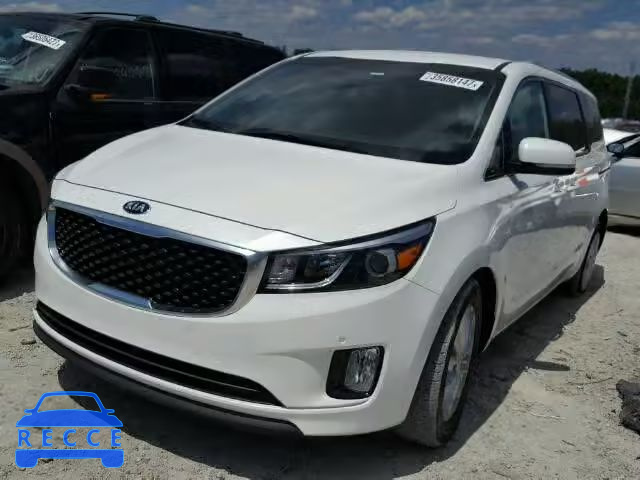2017 KIA SEDONA EX KNDMC5C19H6261615 зображення 1
