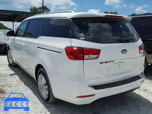 2017 KIA SEDONA EX KNDMC5C19H6261615 зображення 2