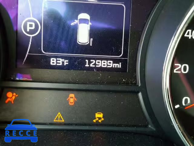 2017 KIA SEDONA EX KNDMC5C19H6261615 зображення 7