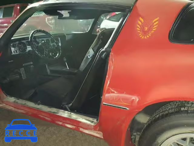 1979 PONTIAC TRANS AM 2W87K9N120915 зображення 8