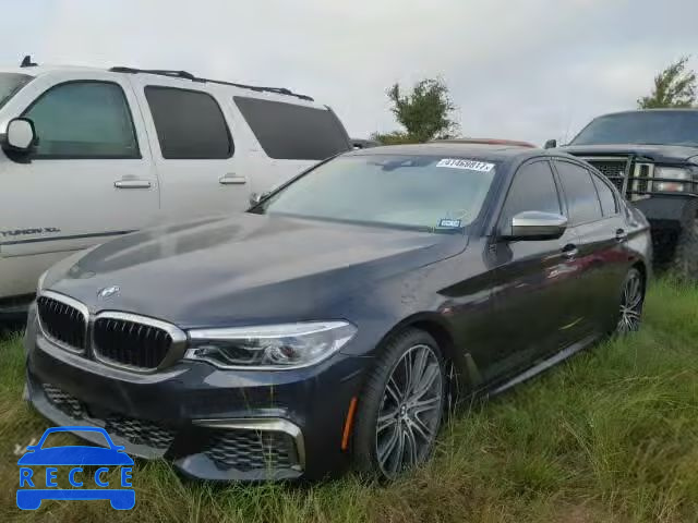 2018 BMW M550XI WBAJB9C51JG464057 зображення 1