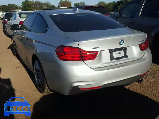 2017 BMW 440XI WBA4P3C54HK707119 image 2