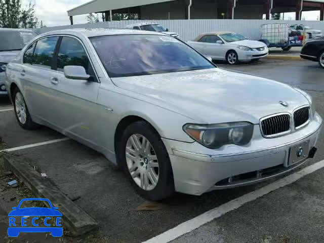 2002 BMW 745 LI WBAGN63432DR02734 Bild 0