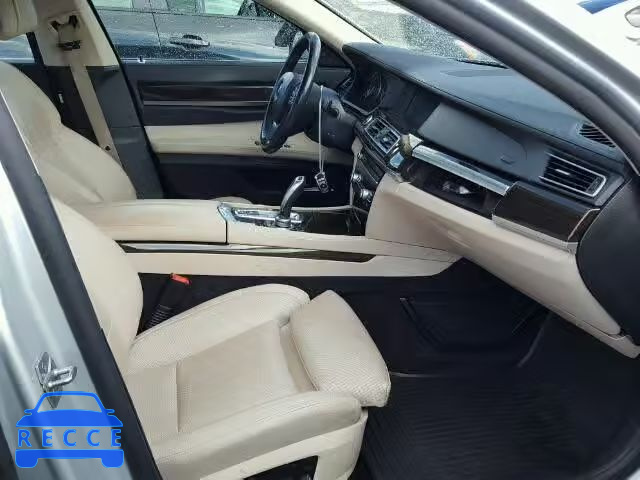 2012 BMW 740 LI WBAKB4C52CC576528 image 4