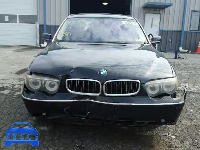 2005 BMW 745 LI WBAGN63535DS57659 зображення 8