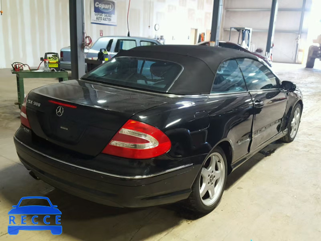 2004 MERCEDES-BENZ CLK 500 WDBTK75GX4T020619 зображення 3