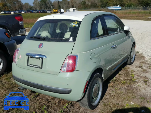 2015 FIAT 500 LOUNGE 3C3CFFCR8FT570725 image 3