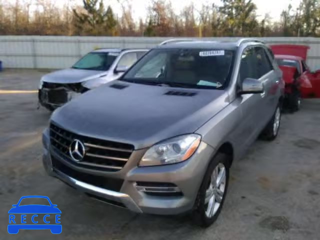 2014 MERCEDES-BENZ ML 350 BLU 4JGDA2EB3EA317708 зображення 1