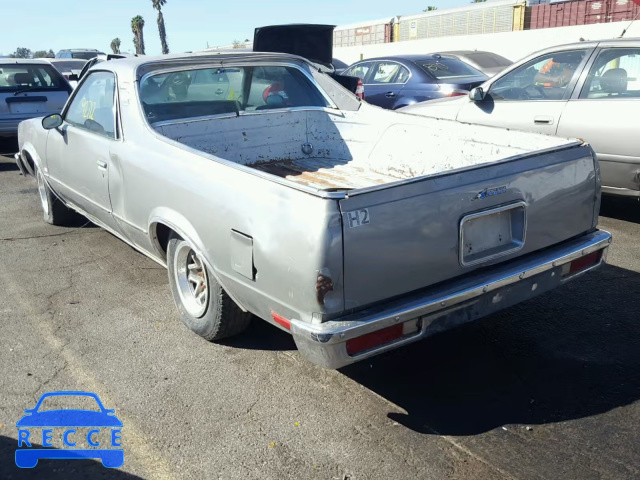 1984 CHEVROLET EL CAMINO 1GCCV80H8ER170836 image 2