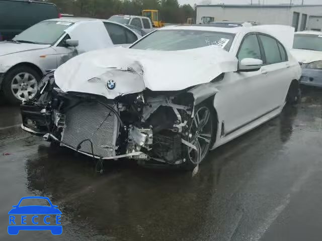 2016 BMW 750 XI WBA7F2C51GG419621 image 1