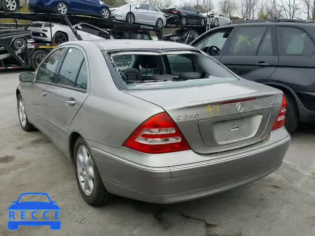 2003 MERCEDES-BENZ C 240 4MAT WDBRF81J73F357901 image 2