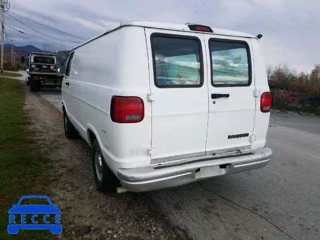 1995 DODGE RAM VAN B2 2B7HB21X4SK577491 image 2