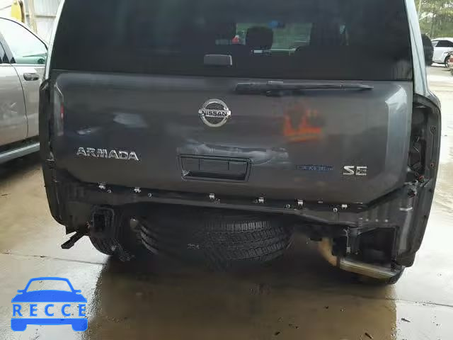 2009 NISSAN ARMADA SE 5N1BA08D09N600302 зображення 8