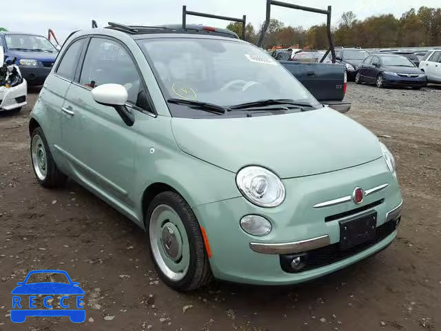 2015 FIAT 500 LOUNGE 3C3CFFCR0FT570623 зображення 0