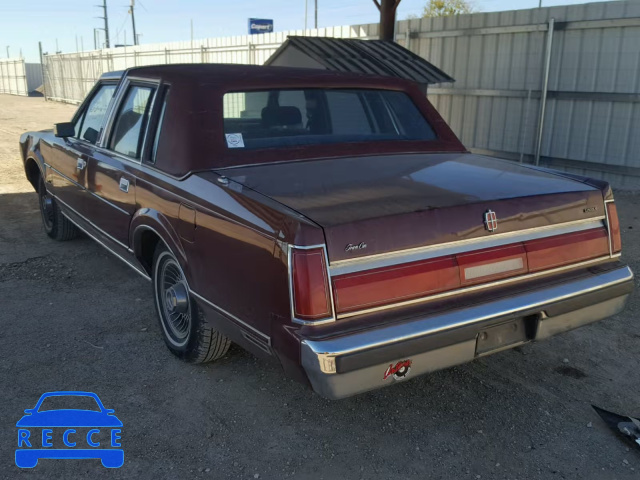 1985 LINCOLN TOWN CAR 1LNBP96F5FY692363 Bild 2