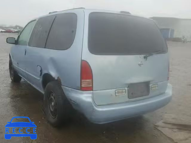 1998 NISSAN QUEST XE 4N2ZN1113WD808380 Bild 2