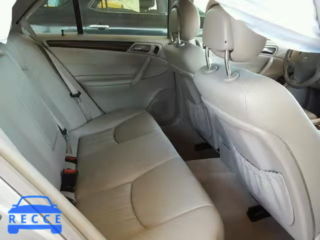 2005 MERCEDES-BENZ C 240 WDBRF61J25F588955 image 5