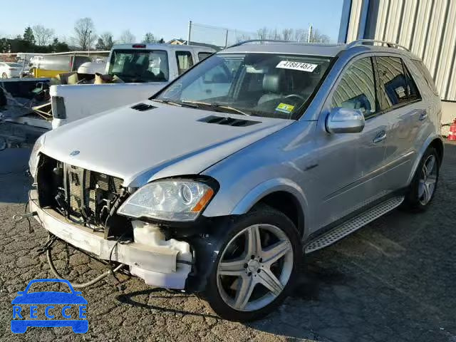 2009 MERCEDES-BENZ ML 63 AMG 4JGBB77EX9A490298 зображення 1