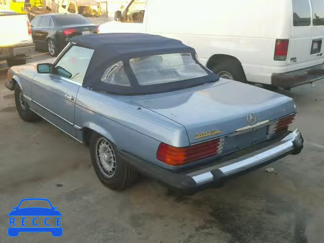 1985 MERCEDES-BENZ 380 SL WDBBA45C2FA021398 image 2