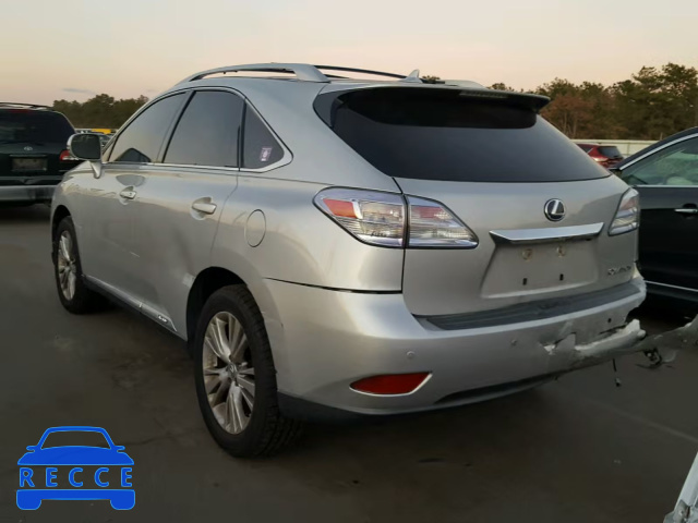 2012 LEXUS RX 450 JTJBC1BA7C2047009 image 2