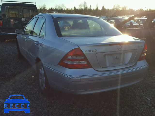 2003 MERCEDES-BENZ C 320 4MAT WDBRF84J53F404516 зображення 2