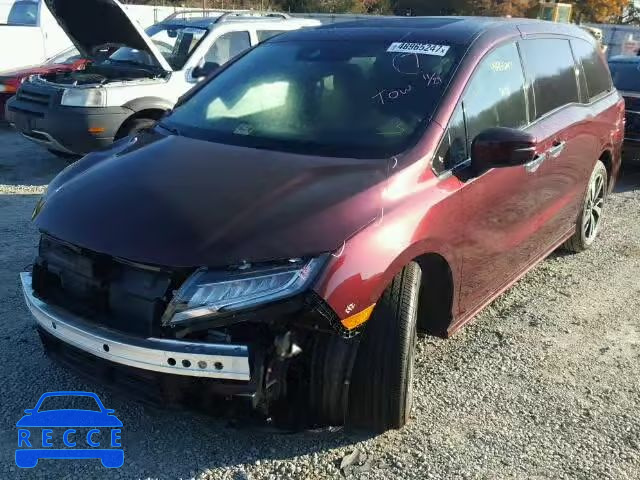 2018 HONDA ODYSSEY EL 5FNRL6H92JB017101 image 1