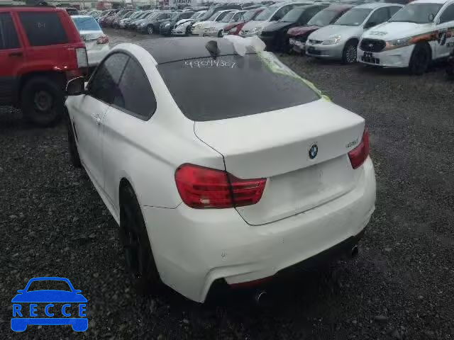 2014 BMW 435 I WBA3R1C59EF729101 image 2