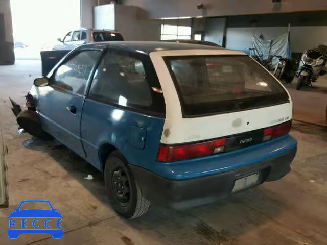 1993 GEO METRO 2C1MR2466P6701304 зображення 2