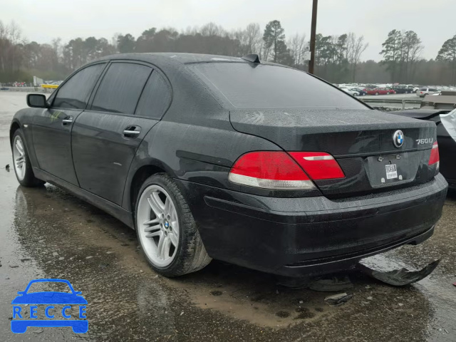 2007 BMW 760 LI WBAHN03527DD98763 image 2