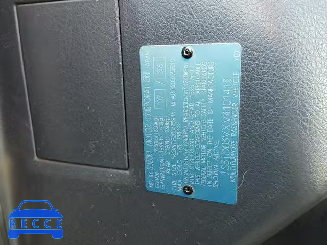 1997 SUZUKI SIDEKICK J JS3TD03VXV4101413 image 9