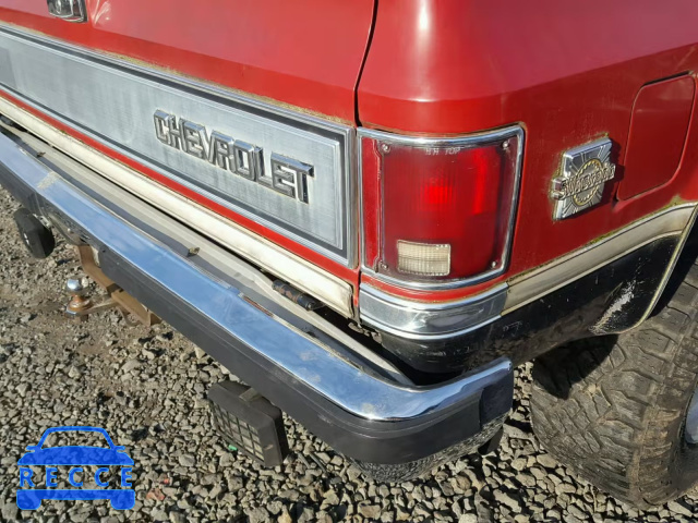 1984 CHEVROLET BLAZER K10 1G8EK18H8EF132356 image 9